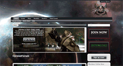 Desktop Screenshot of cyreneforum.com